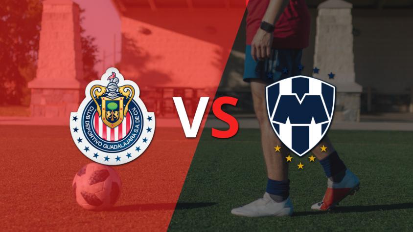 Empieza el partido entre Chivas y CF Monterrey