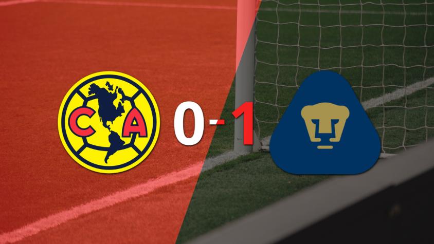 Pumas UNAM se impuso 1-0 en el clásico Capitalino ante Club América