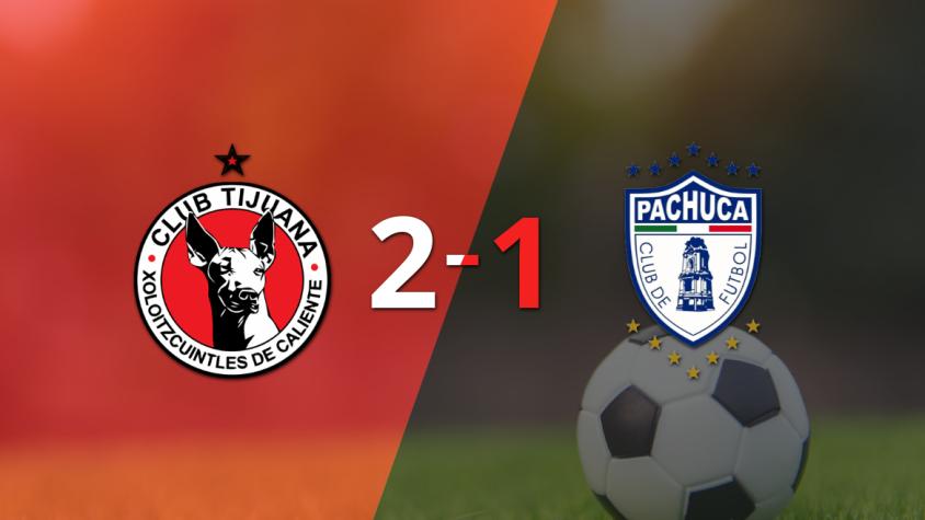 Tras gol agónico, Pachuca fue relegado por Tijuana en una derrota por 2-1 