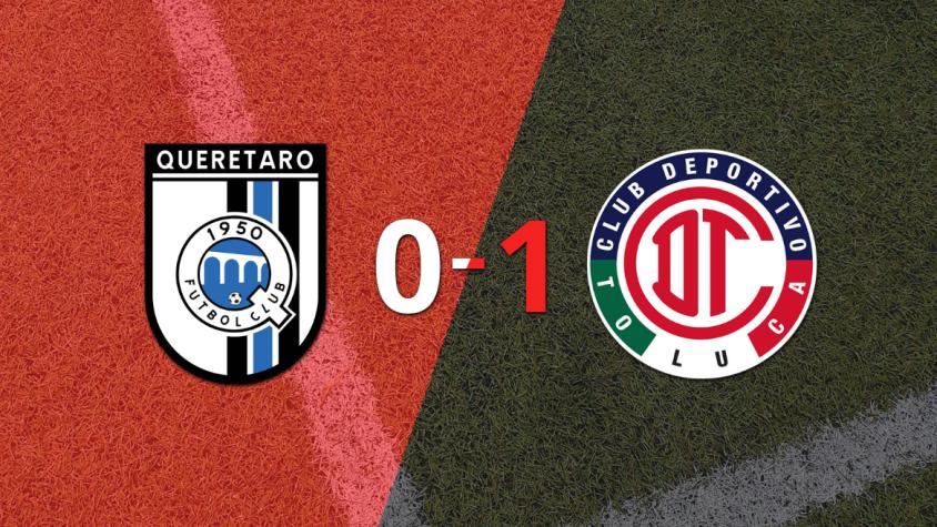 Con gol de Paulinho, Toluca FC se impuso 1 a 0 ante Querétaro