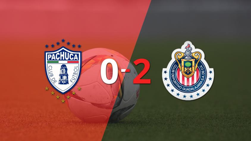 Chivas demuestra su superioridad ante Pachuca con un 2 a 0