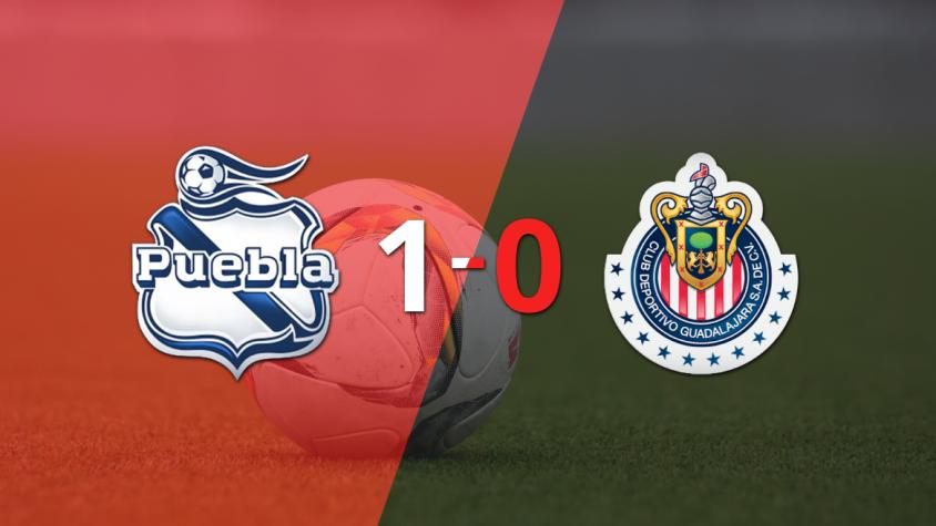 Puebla venció a Chivas 1 a 0 en el estadio Cuauhtémoc