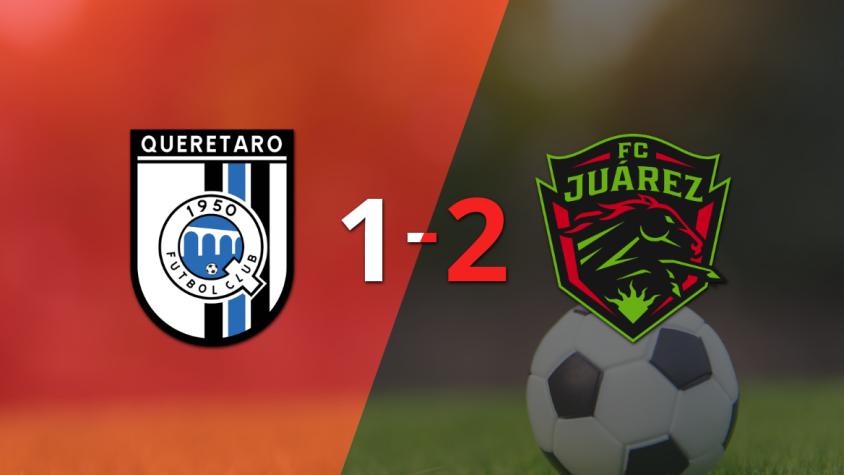 Ajustada victoria por 2 a 1 de FC Juárez