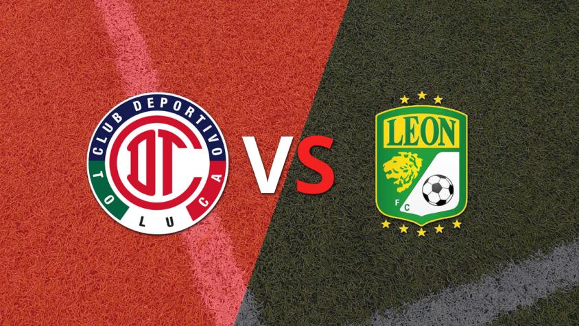 León intentará cortar la racha positiva de Toluca FC