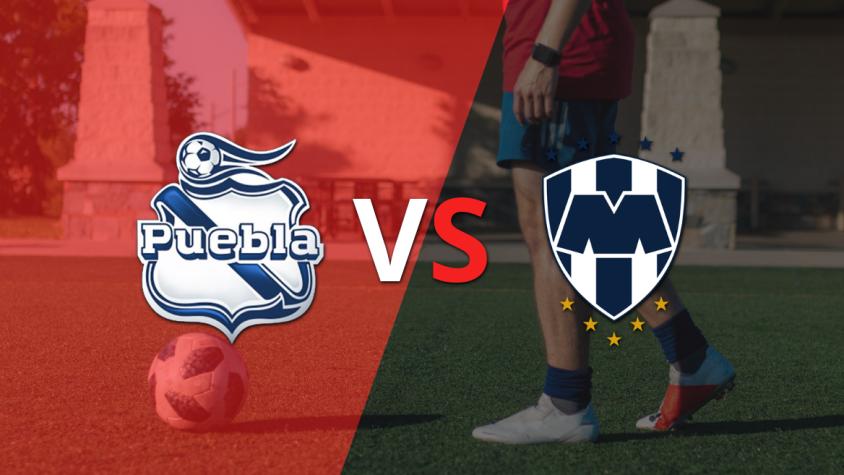 CF Monterrey está en ventaja 2 a 1 sobre Puebla