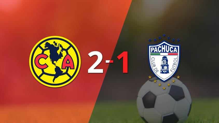 Club América voltea el marcador y triunfa 2 a 1 ante Pachuca