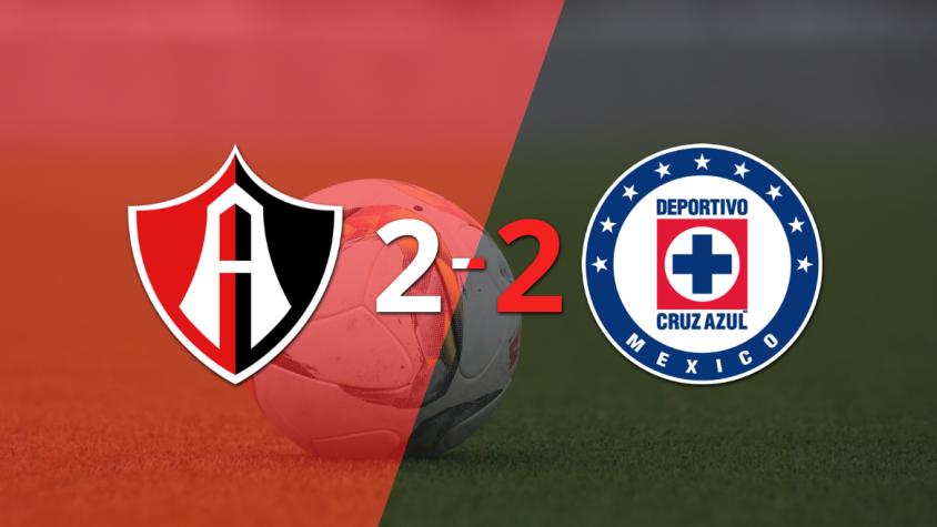 Edgar Zaldivar rescata a Atlas con un gol agónico ante Cruz Azul