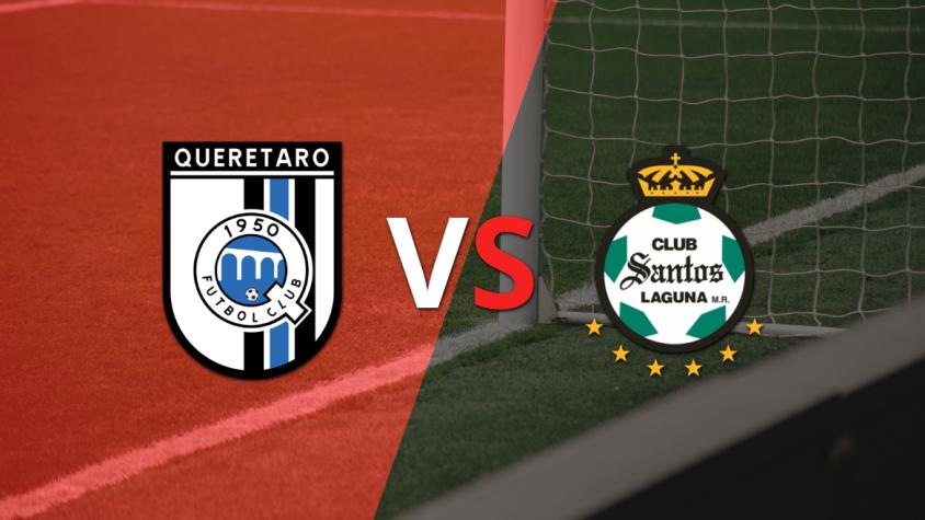 Querétaro supera 3-2 a Santos Laguna