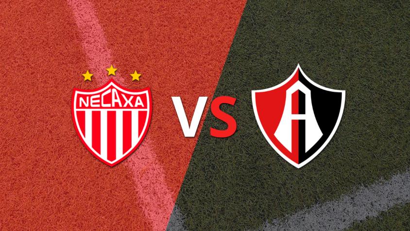Necaxa y Atlas llegan al segundo tiempo sin goles