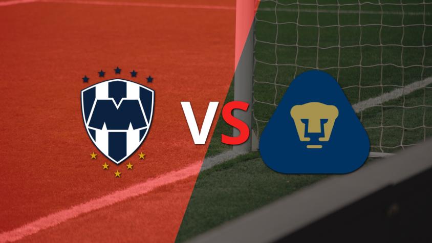 Se enfrentan CF Monterrey y Pumas UNAM por la llave 4