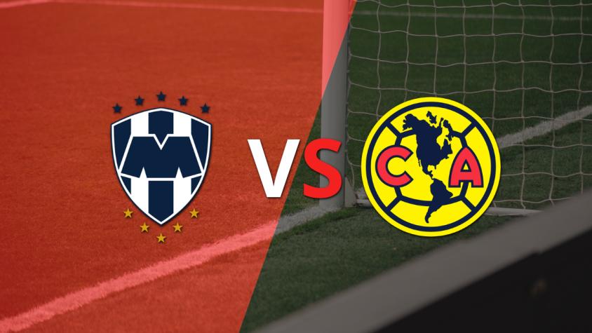 CF Monterrey pudo empatar el partido frente a Club América