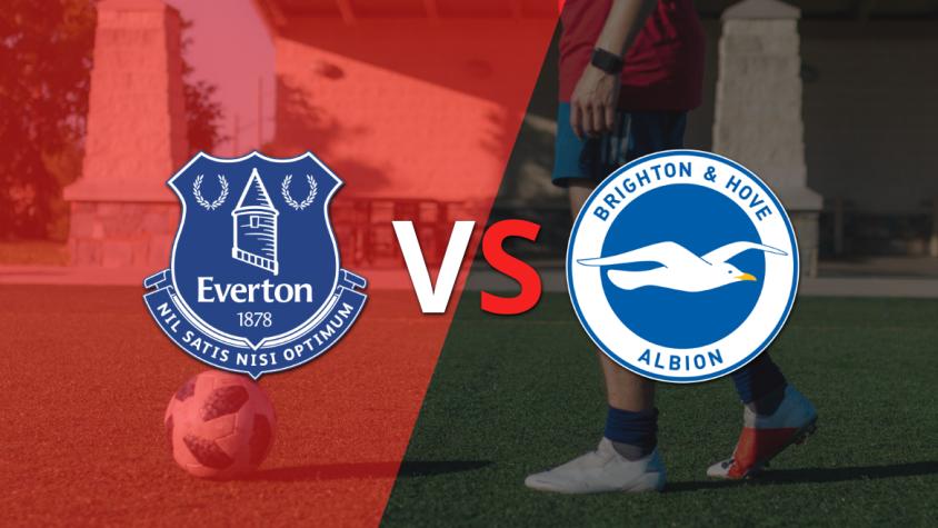 Everton se va a enfrentar de local con Brighton and Hove en la Fecha  1