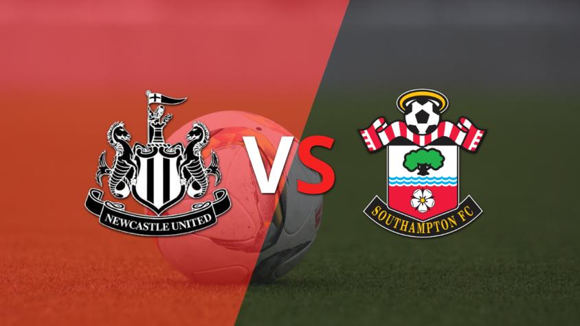 Newcastle United busca mantener la ventaja ante Southampton en la etapa complementaria