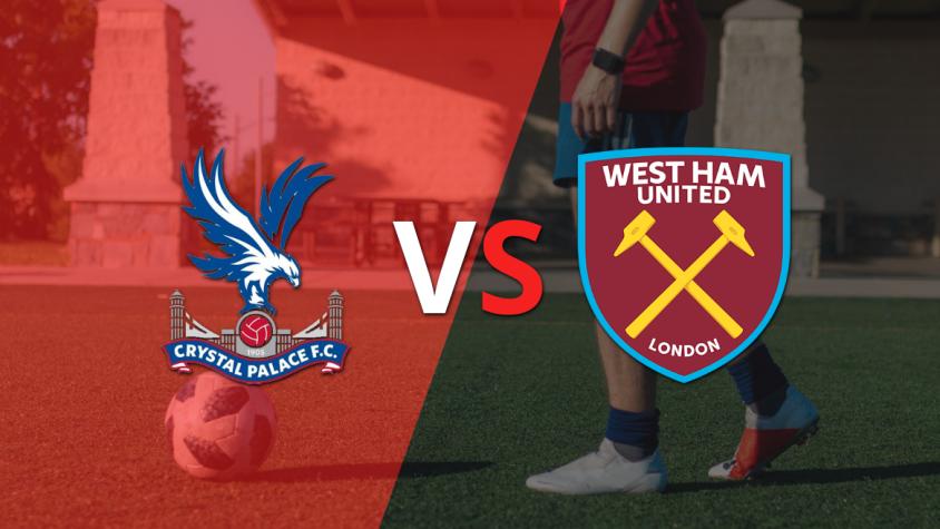 West Ham United se lleva la victoria parcial 2-0 sobre Crystal Palace