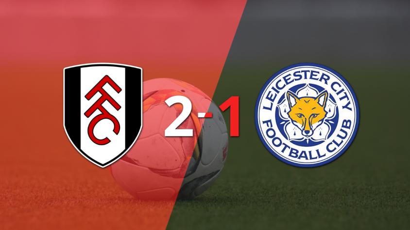 Leicester City no pudo con Fulham y perdió 2 a 1