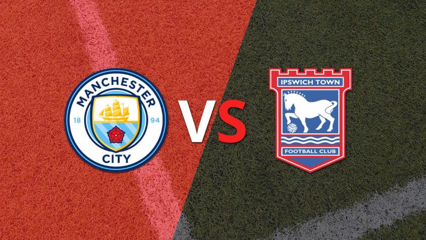 Manchester City se enfrenta ante la visita Ipswich Town por la fecha  2