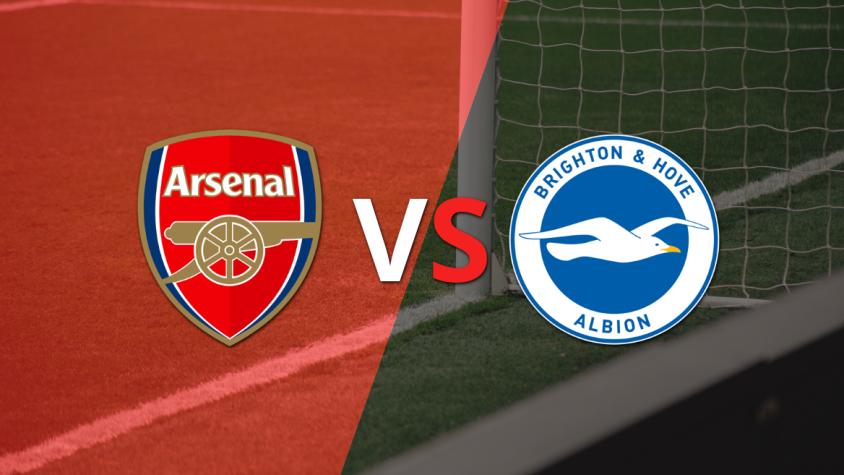 Arsenal recibe a Brighton and Hove en el primer duelo de la Fecha  3