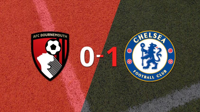 Con gol agónico de Christopher Nkunku, Chelsea se impuso 1 a 0 ante Bournemouth