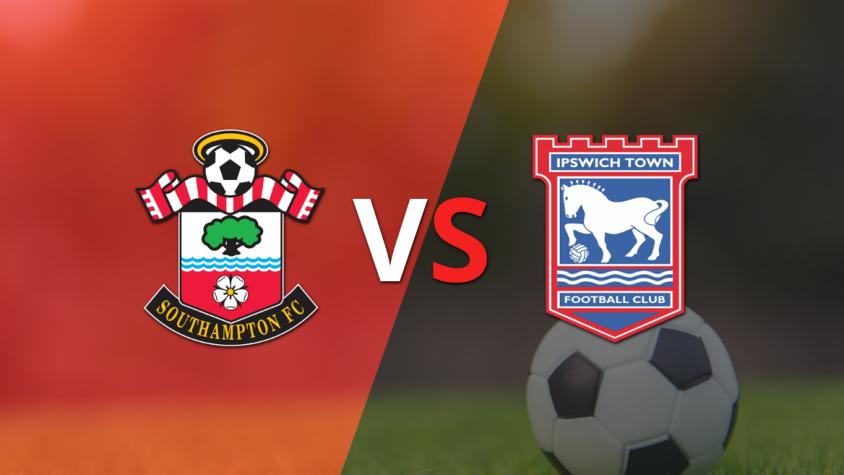 En Saint Mary's Stadium, Southampton le gana 1 a 0 a Ipswich Town