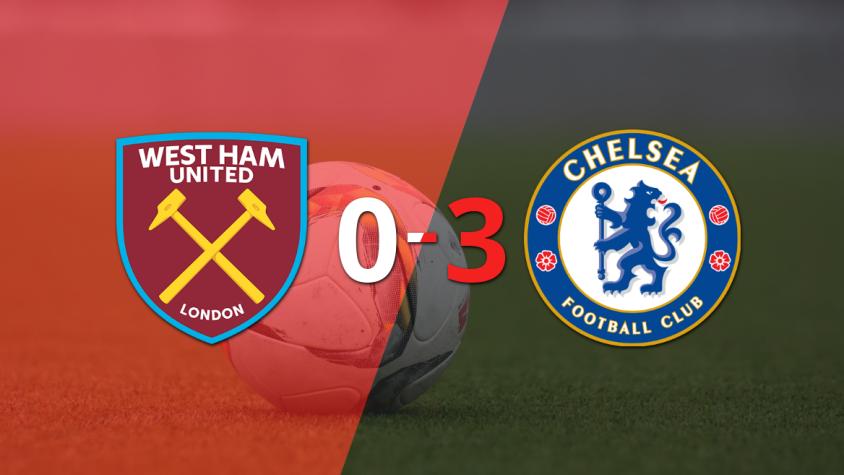 Nicolas Jackson anotó un doblete en la goleada 3-0 de Chelsea a West Ham United