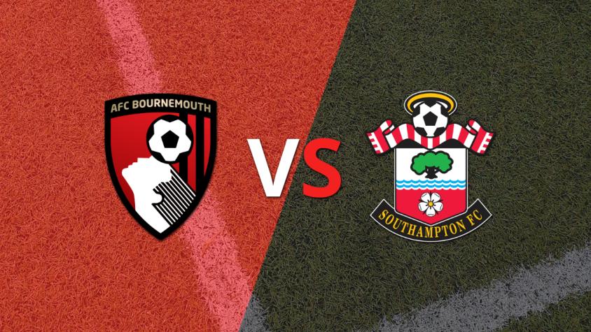 Inicia el partido entre Bournemouth y Southampton