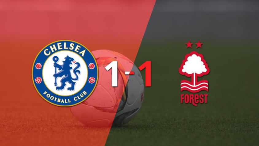 Chelsea y Nottingham Forest igualaron 1 a 1