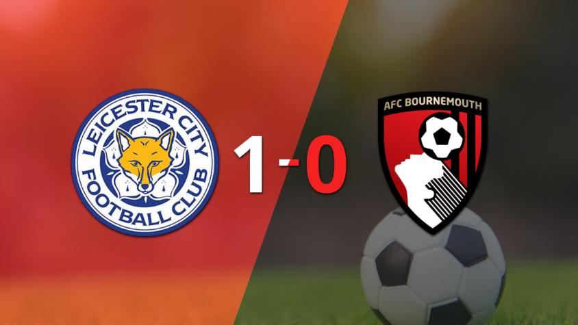 Con gol de Facundo Buonanotte, Leicester City le ganó a Bournemouth por 1 a 0