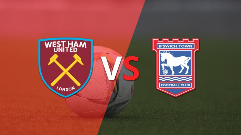 Ipswich Town logró igualar el marcador ante West Ham United