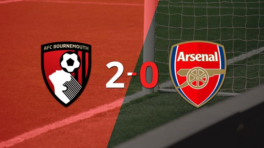 Bournemouth le ganó como anfitrión a Arsenal por 2-0