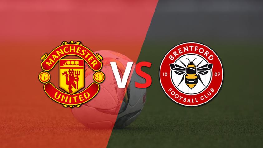 2 a 1 gana Manchester United ante Brentford