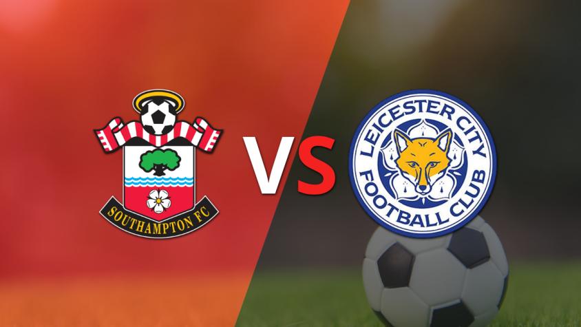 ¡Ya se juega la etapa complementaria! Southampton vence a Leicester City por 2-0