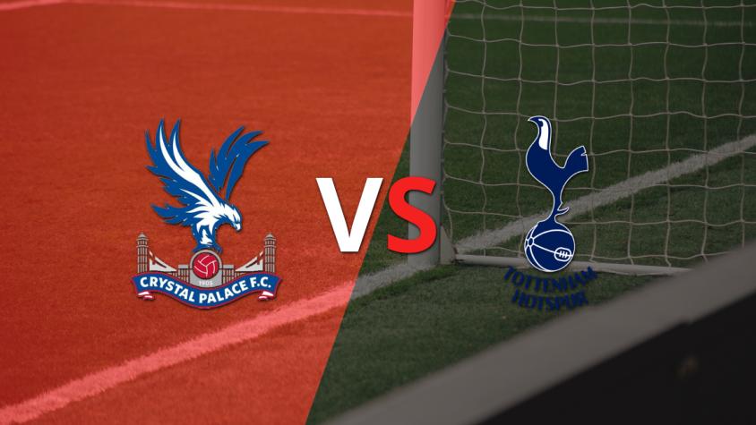 ¡Arranca la etapa complementaria! Crystal Palace lleva la ventaja con un marcador 1-0 sobre Tottenham