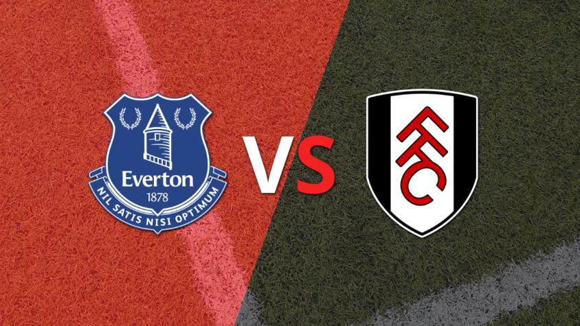 Everton y Fulham igualan en el estadio Goodison Park