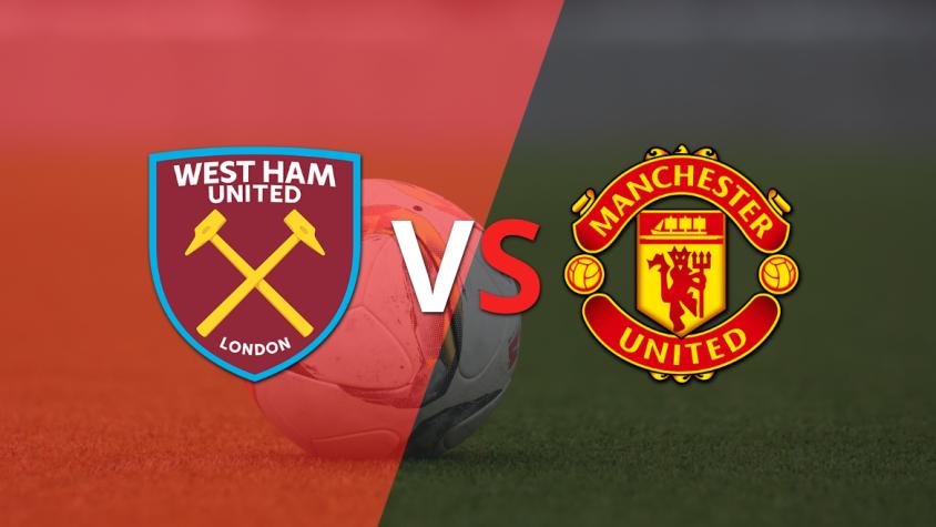 Segundo gol de West Ham United que le gana a Manchester United por 2 a 1