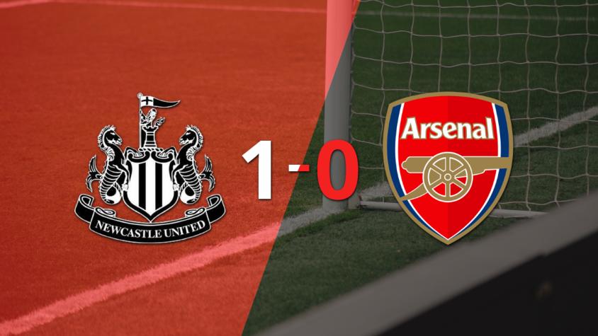 Arsenal perdió 1-0 ante Newcastle United