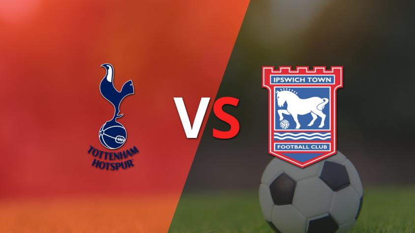 En el Tottenham Hotspur Stadium,  Ipswich Town le gana a Tottenham