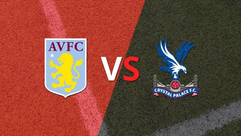 Se viene el descanso y Crystal Palace vence a Aston Villa