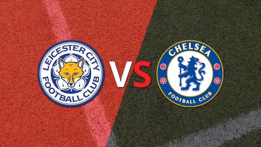 Chelsea vence parcialmente 1-0 a Leicester City