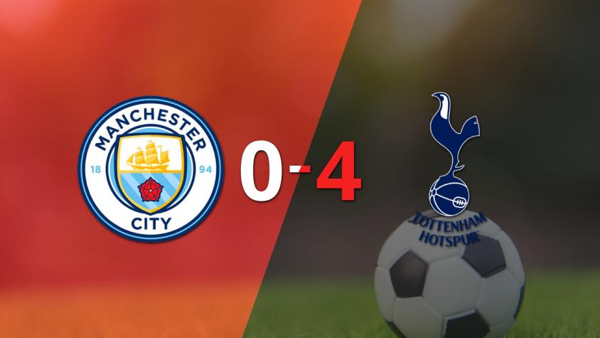 Doblete de James Maddison en la goleada de Tottenham frente a Manchester City