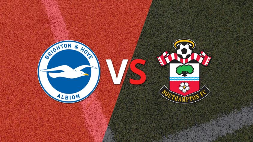 Southampton iguala las acciones ante Brighton and Hove