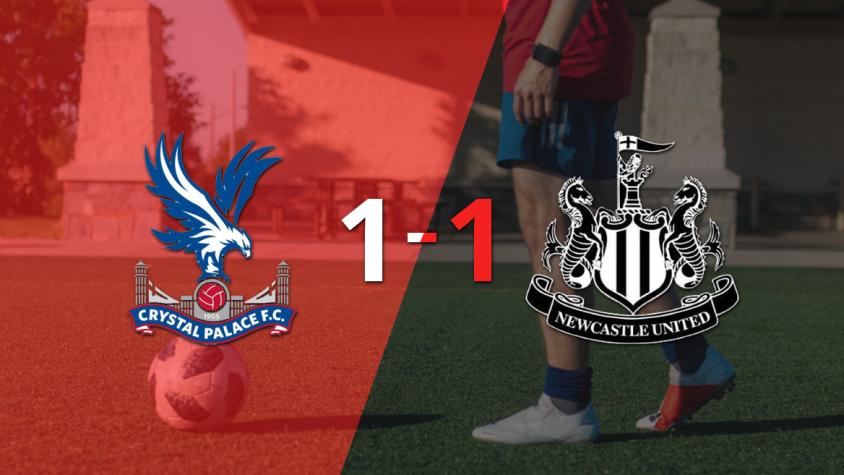 Empate agónico de Crystal Palace ante Newcastle United con un decisivo gol de Daniel Muñoz