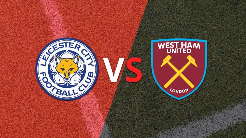 Leicester City luchará por vencer su racha negativa frente a West Ham United