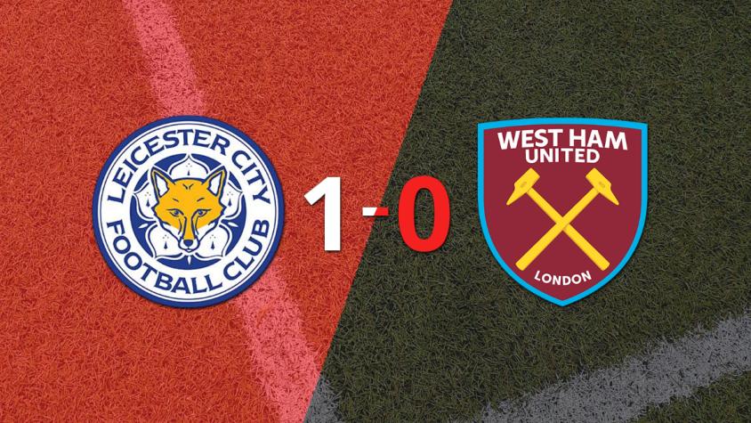 Leicester City derrotó 1-0 a West Ham United