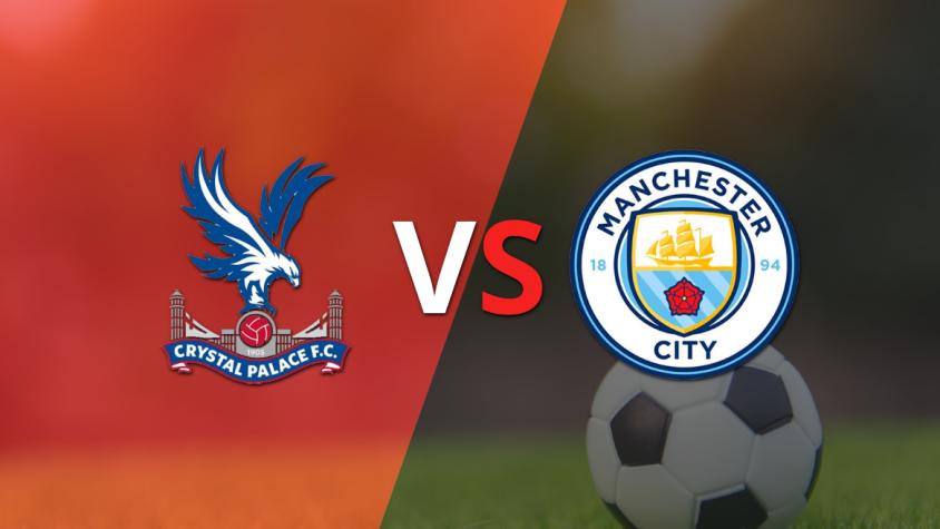 Manchester City  y Crystal Palace igualan 1 a 1