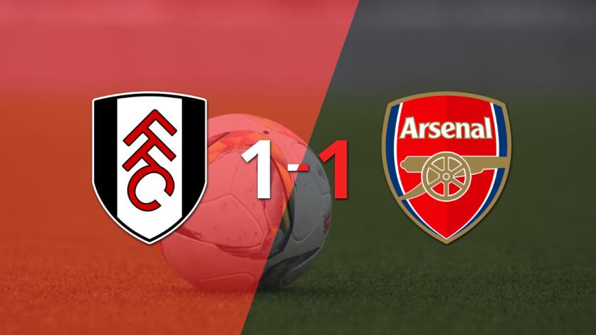 Fulham y Arsenal igualaron 1 a 1