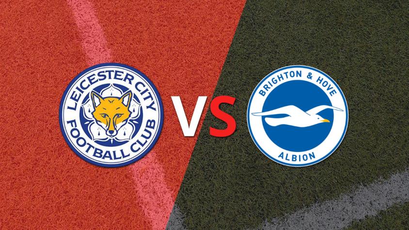 Leicester City se enfrenta ante la visita Brighton and Hove por la fecha 15