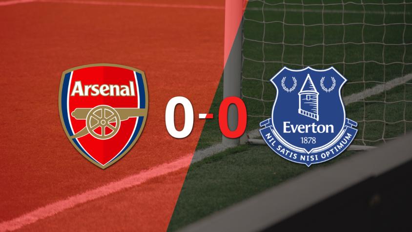 Sin goles, Arsenal y Everton igualaron el partido