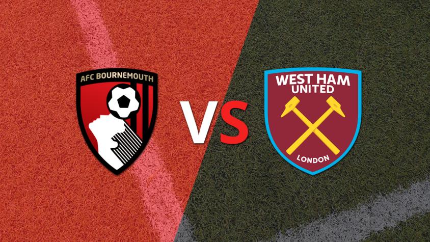 West Ham United intentará cortar la racha positiva de Bournemouth