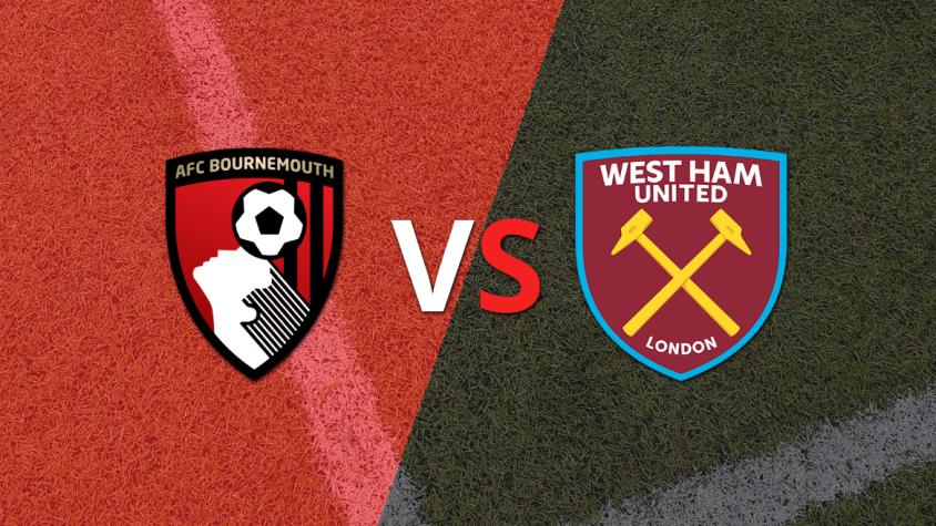 Bournemouth logra el empate momentáneo frente a West Ham United