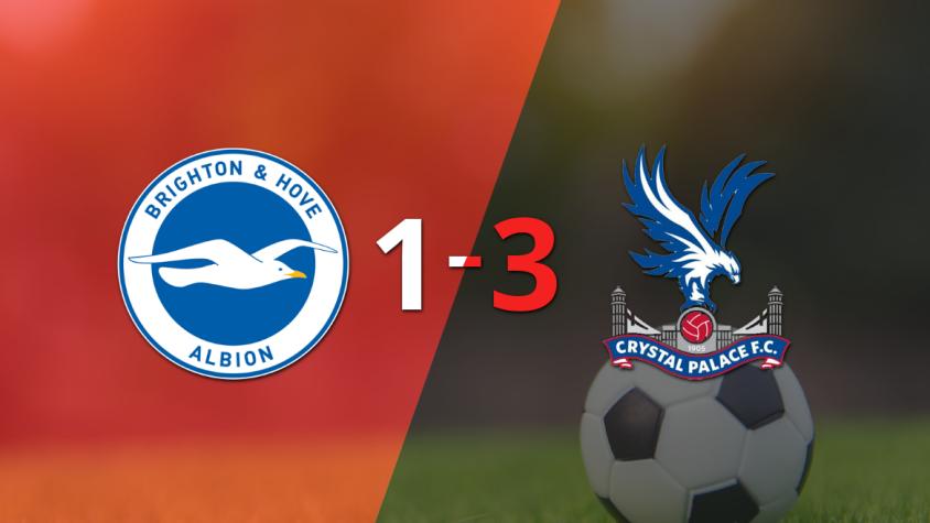 Doblete de Ismaïla Sarr guió el triunfo de Crystal Palace sobre Brighton and Hove